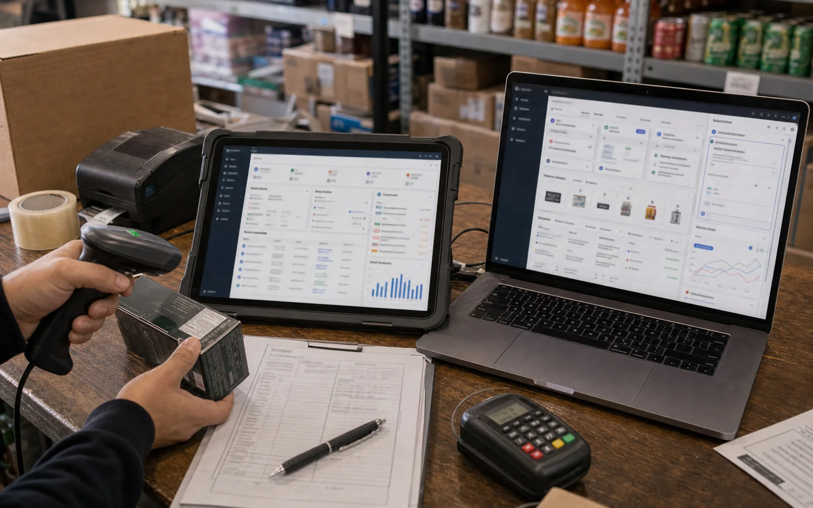 Sistema retail de inventario, ventas y tickets abierto en tienda